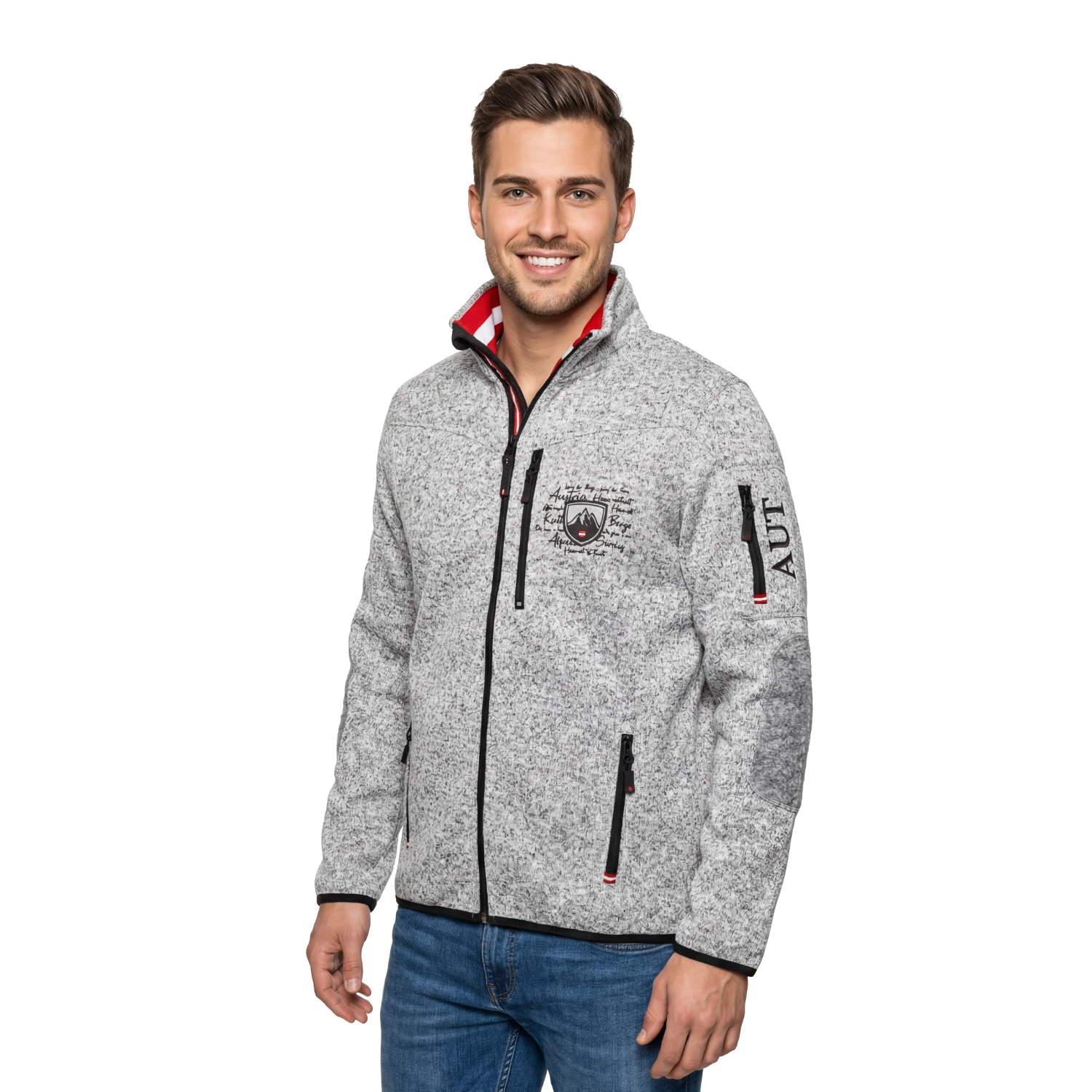 Kultjacke "Adler Edition" Hellgrau