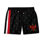 Herren Badehose schwarz Tirol Adler