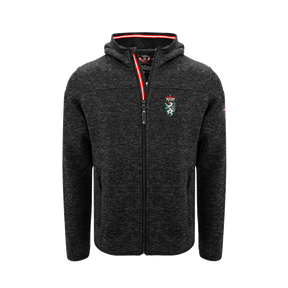 Steiermark Kultjacke mit Kapuze - Schwarz