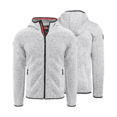 Hoamatkult Kultjacke mit Kapuze - Hellgrau