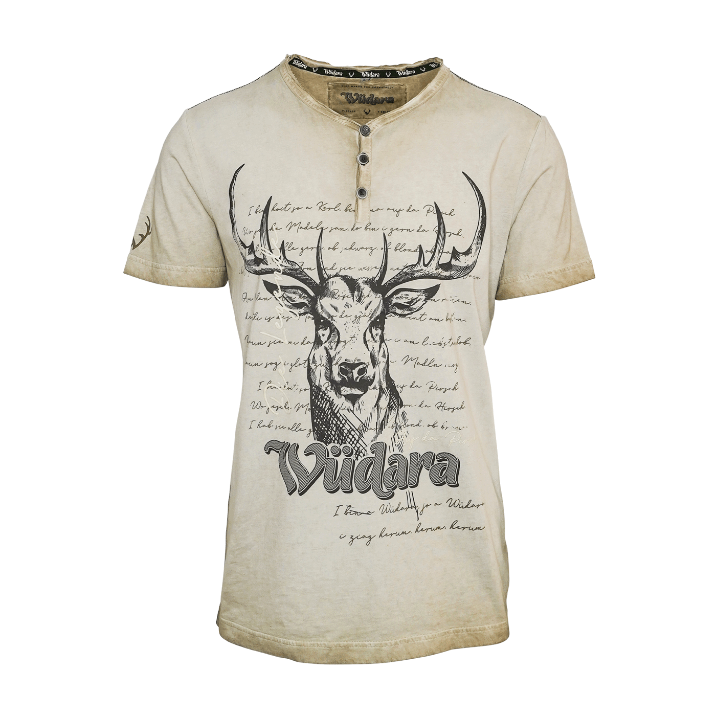 Wüdara Vintage T-Shirt - Khaki
