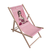 Hier chillt die Kaiserin Liegestuhl rosa #Ausstattung_Ohne Kissen