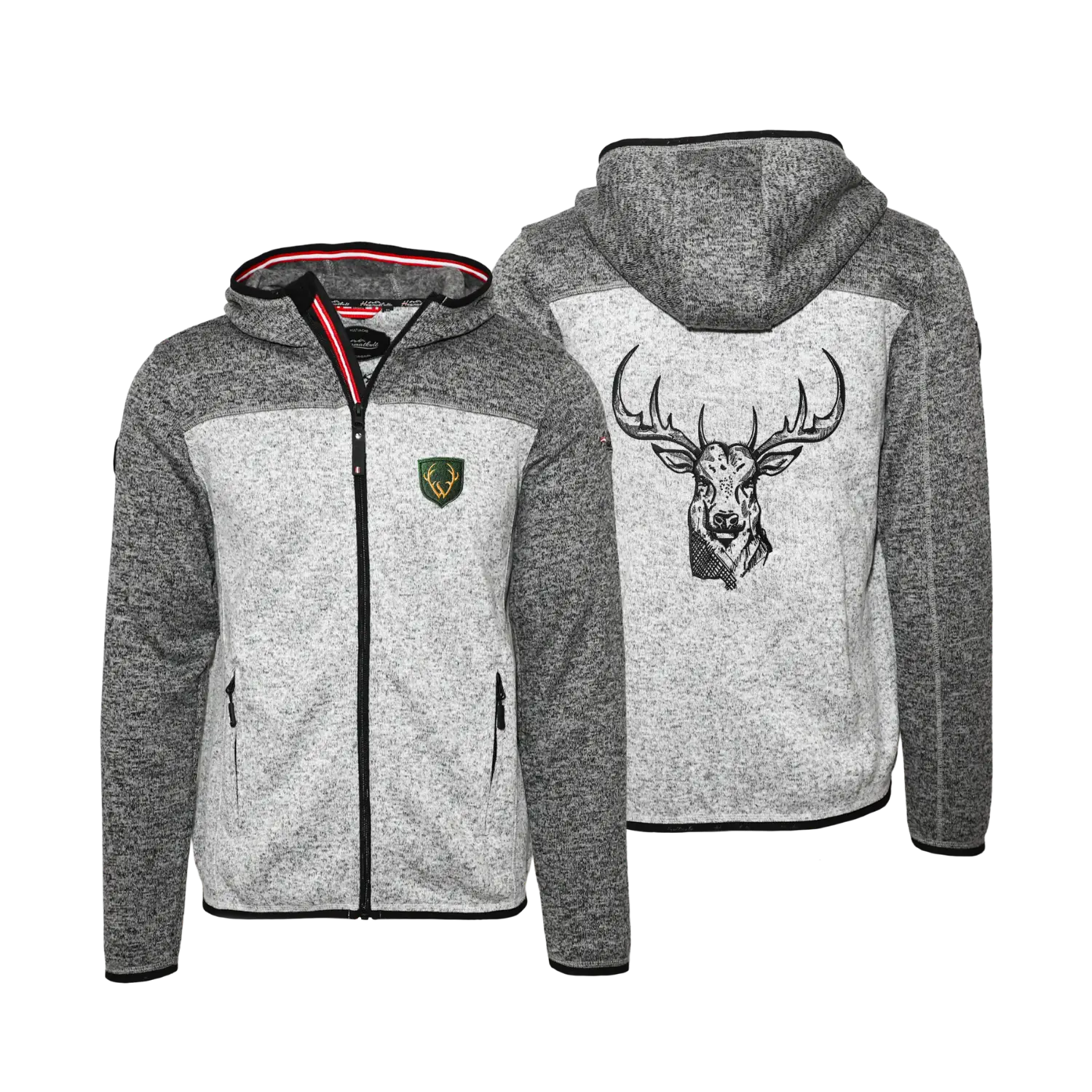 Hirsch Kultjacke mit Kapuze - Das Original