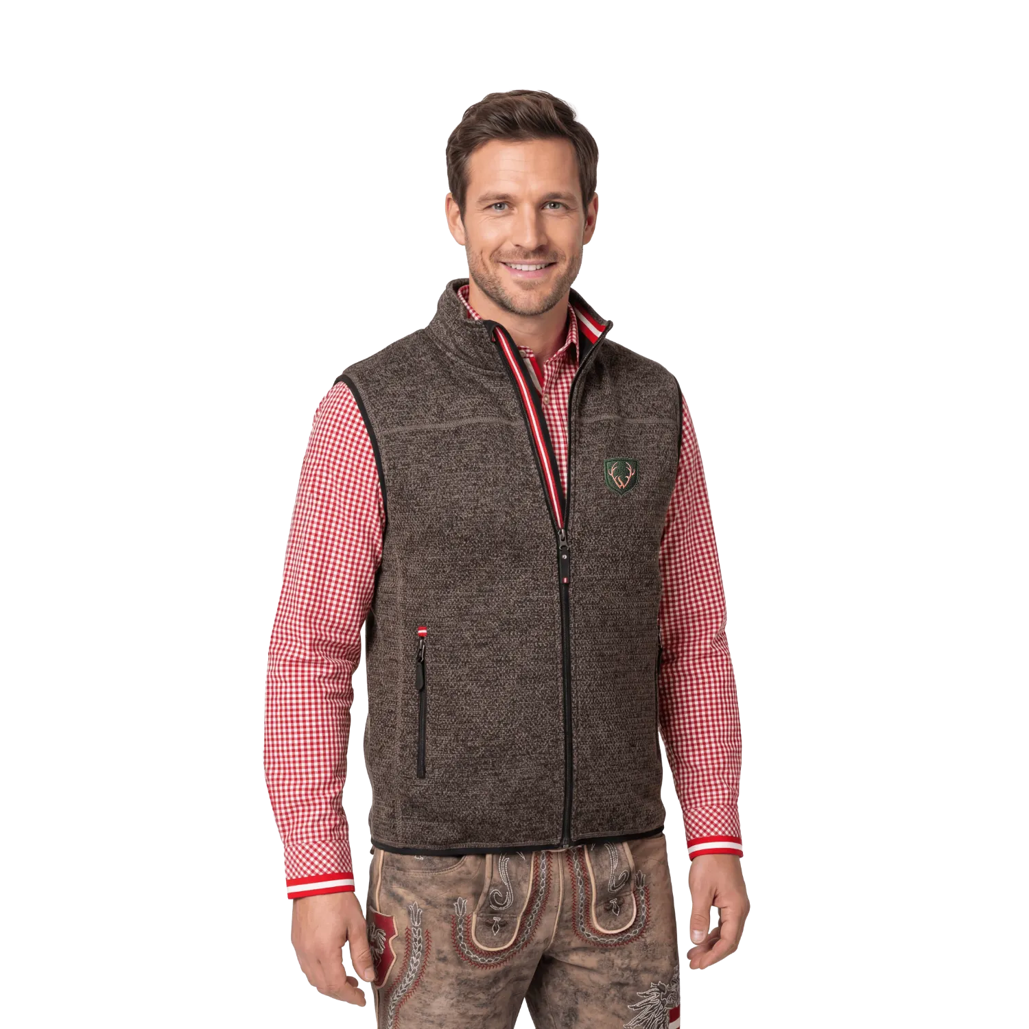 Hirsch Kultgilet - Strickoptik