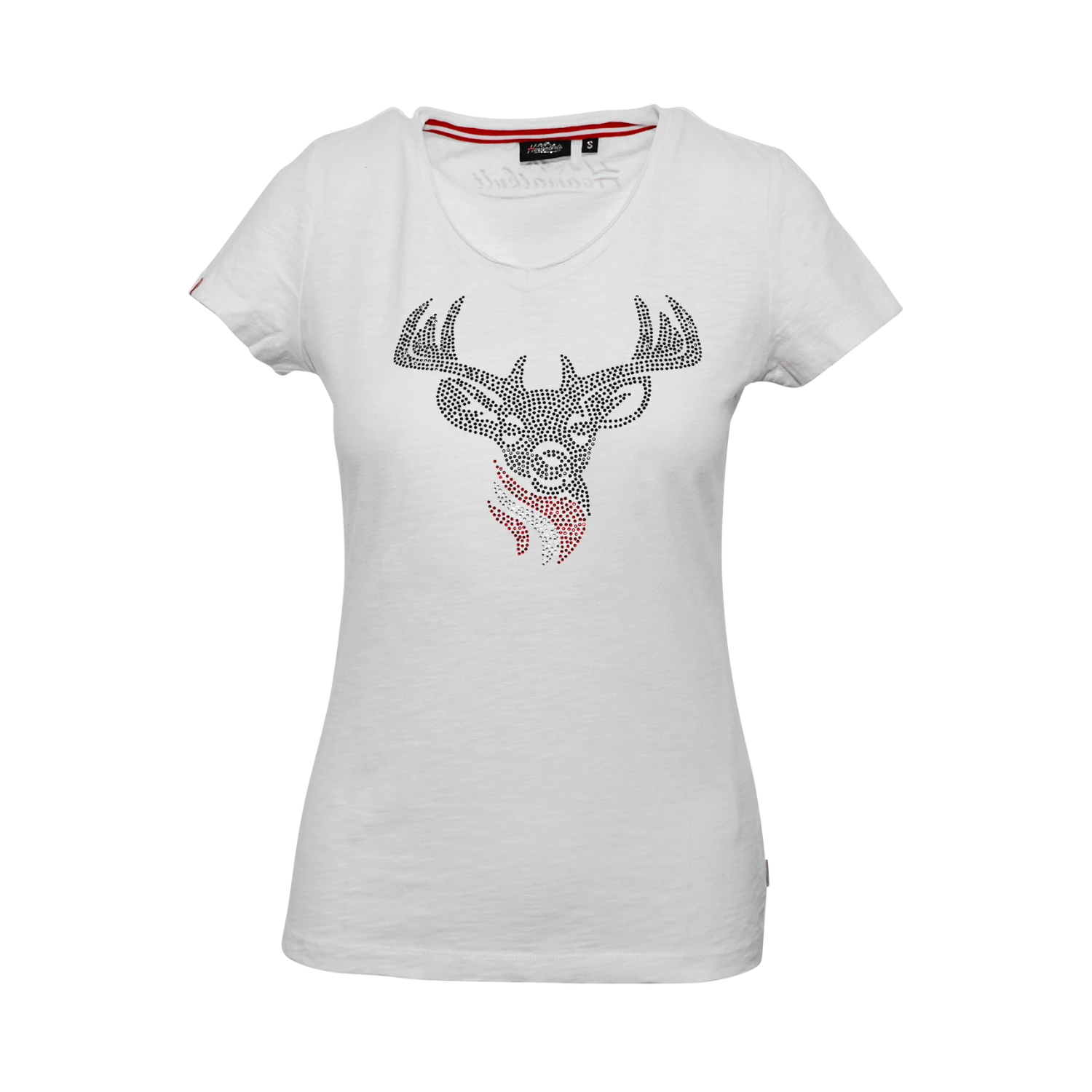 Hirsch Glitzer T-Shirt