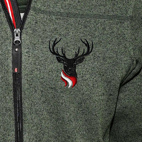 Hirsch Jacke Stickerei
