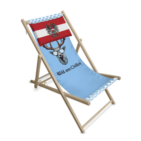 "Wild am Chillen" Liegestuhl