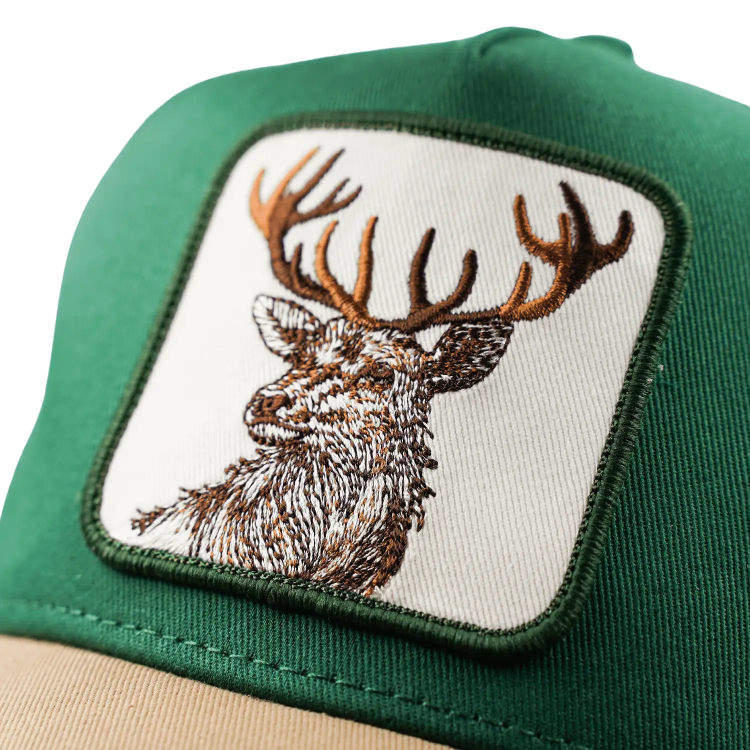 Hirsch Stickerei Trucker Cap