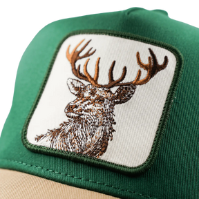 Hirsch Stickerei Trucker Cap
