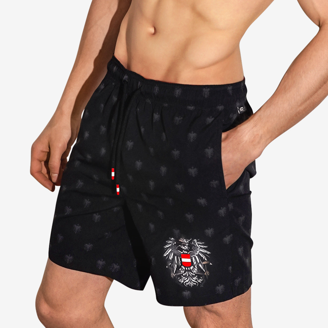 Hoamatkult Badehose Österreich Adler