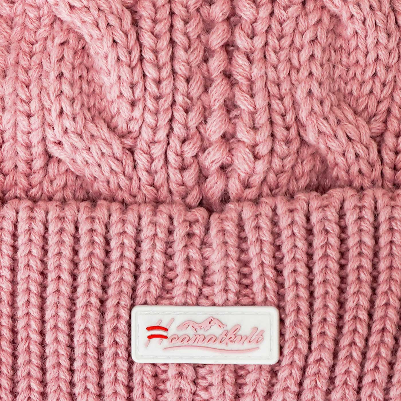 Hoamatkult Beanie rosarot