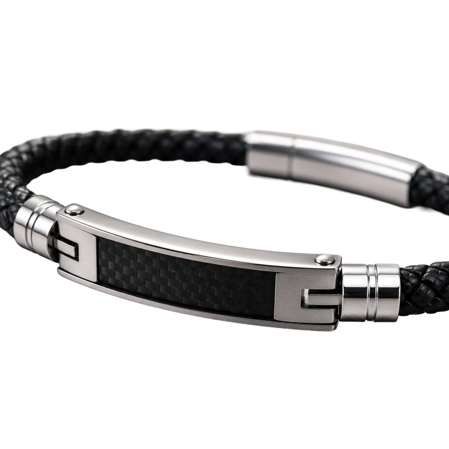 Hoamatkult Carbon Leder Armband