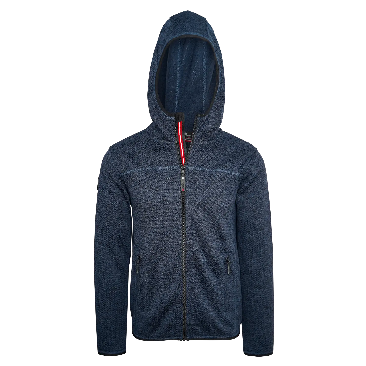 Hoamatkult Kultjacke mit Kapuze - Strickoptik