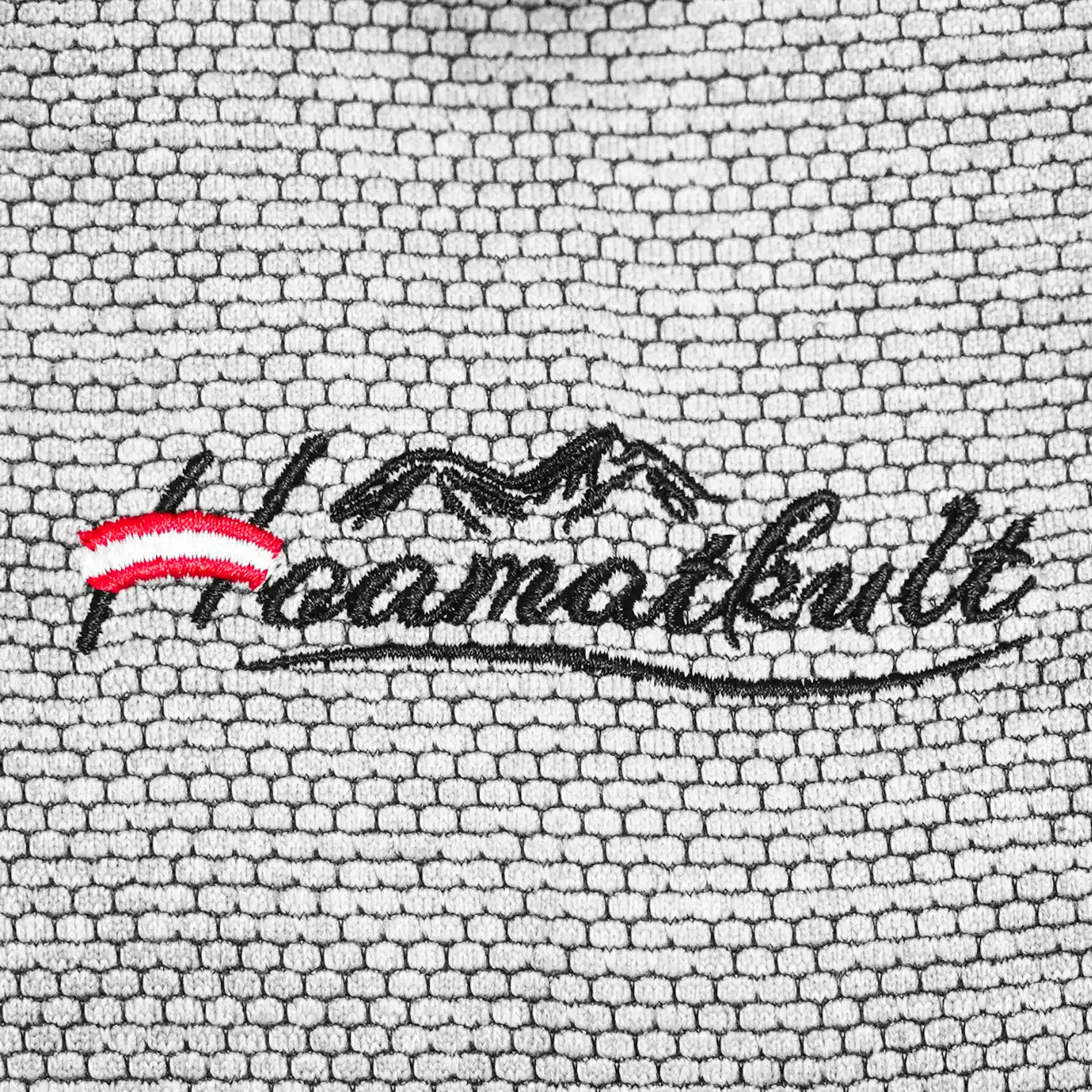 Hoamatkult Logo hellgrau Dobby #Farbe_Hellgrau