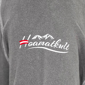 Österreich Adler Vintage Hoodie - Hellgrau