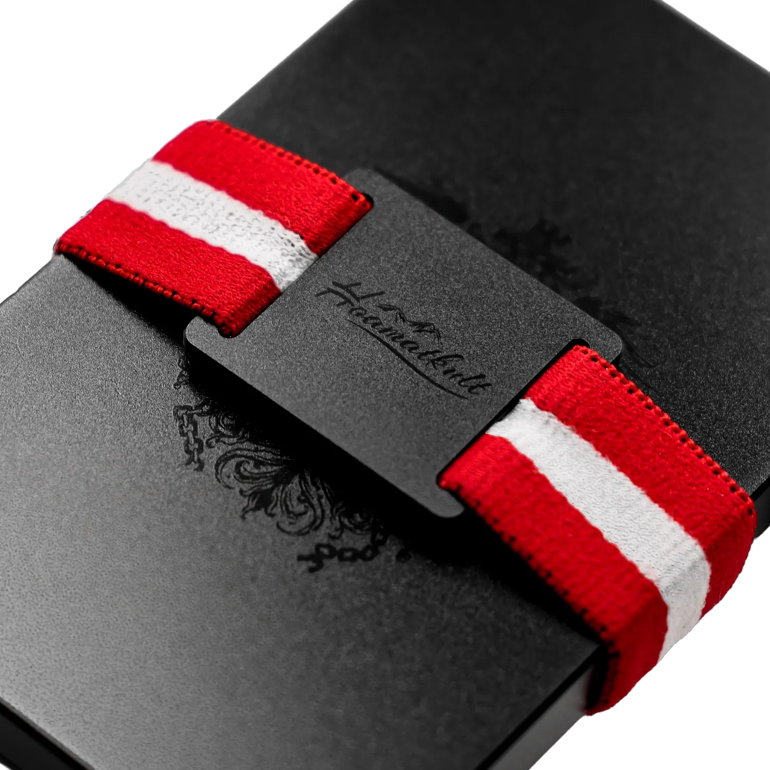 Hoamatkult Logo Magsafe Wallet Schwarz 
