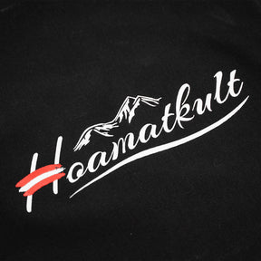 Hoamatkult Logo Tasche schwarz