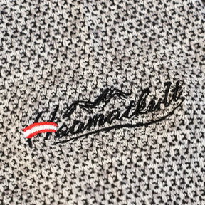 Österreich Kultjacke ohne Kapuze - Strickoptik