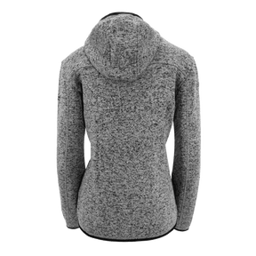 Hoamatkult Strickfleece Jacke für Damen anthrazit 