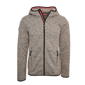 Hoamatkult Kultjacke mit Kapuze - Strickoptik