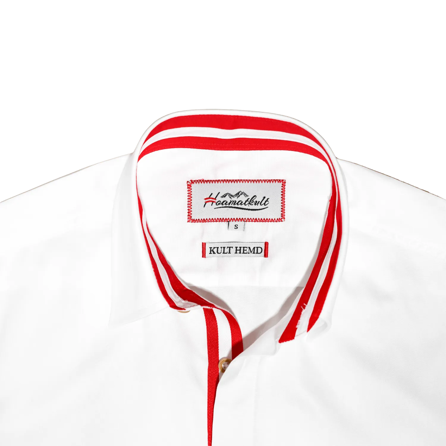 Kult Österreich Hemd - Weiss