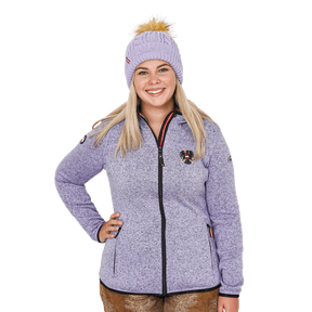 Hoamatkult Winter Haube lila