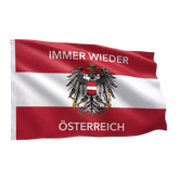 Immer wieder Österreich Fahne