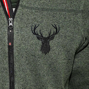 Jacke mit Hirsch Stick