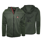 Jäger Strickfleece Jacke