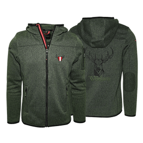 Jäger Strickfleece Jacke