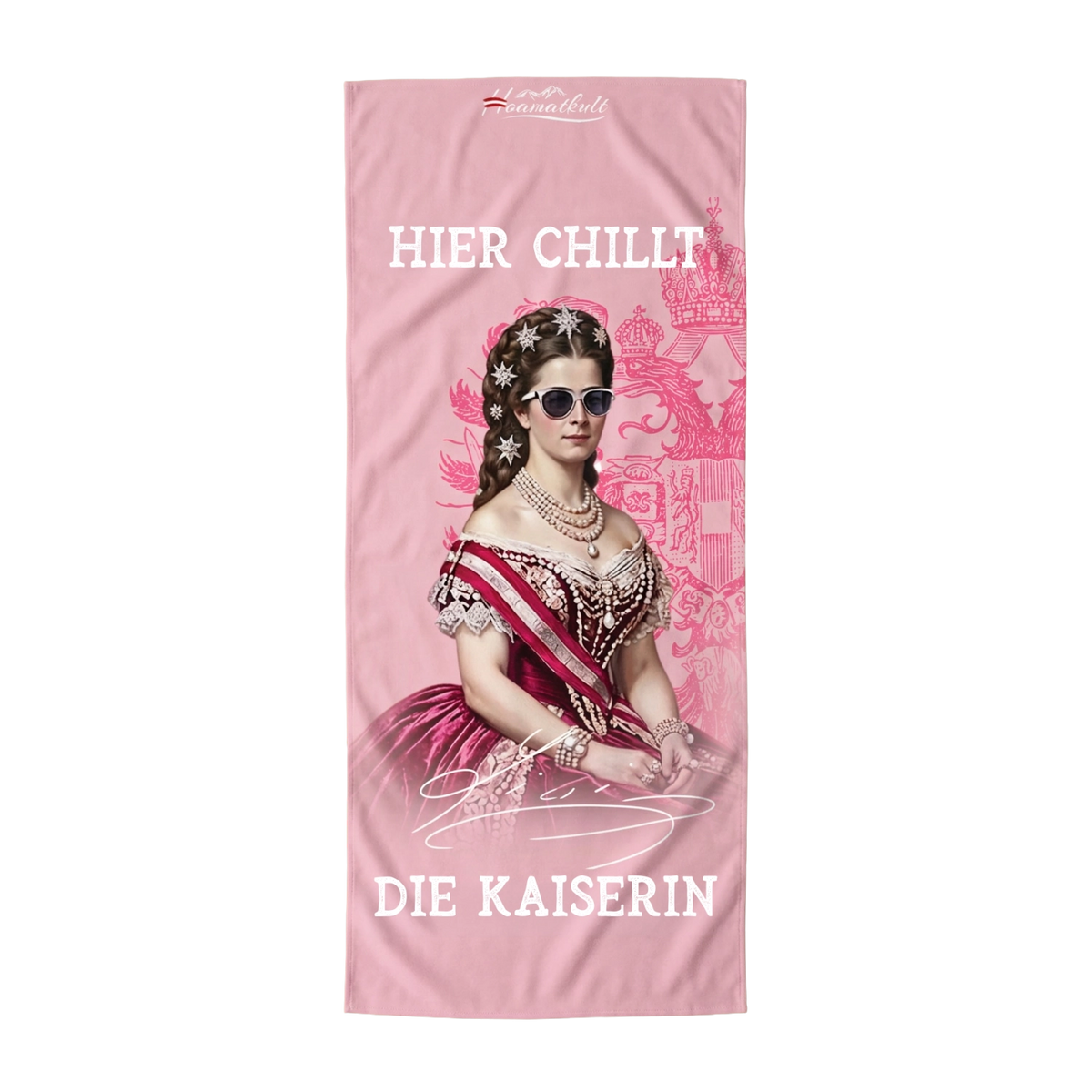 Kaiserin Sissi Badetuch Mikrofaser