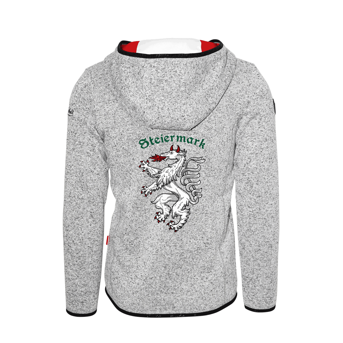 Kapuzenpulli Steiermark Stickerei