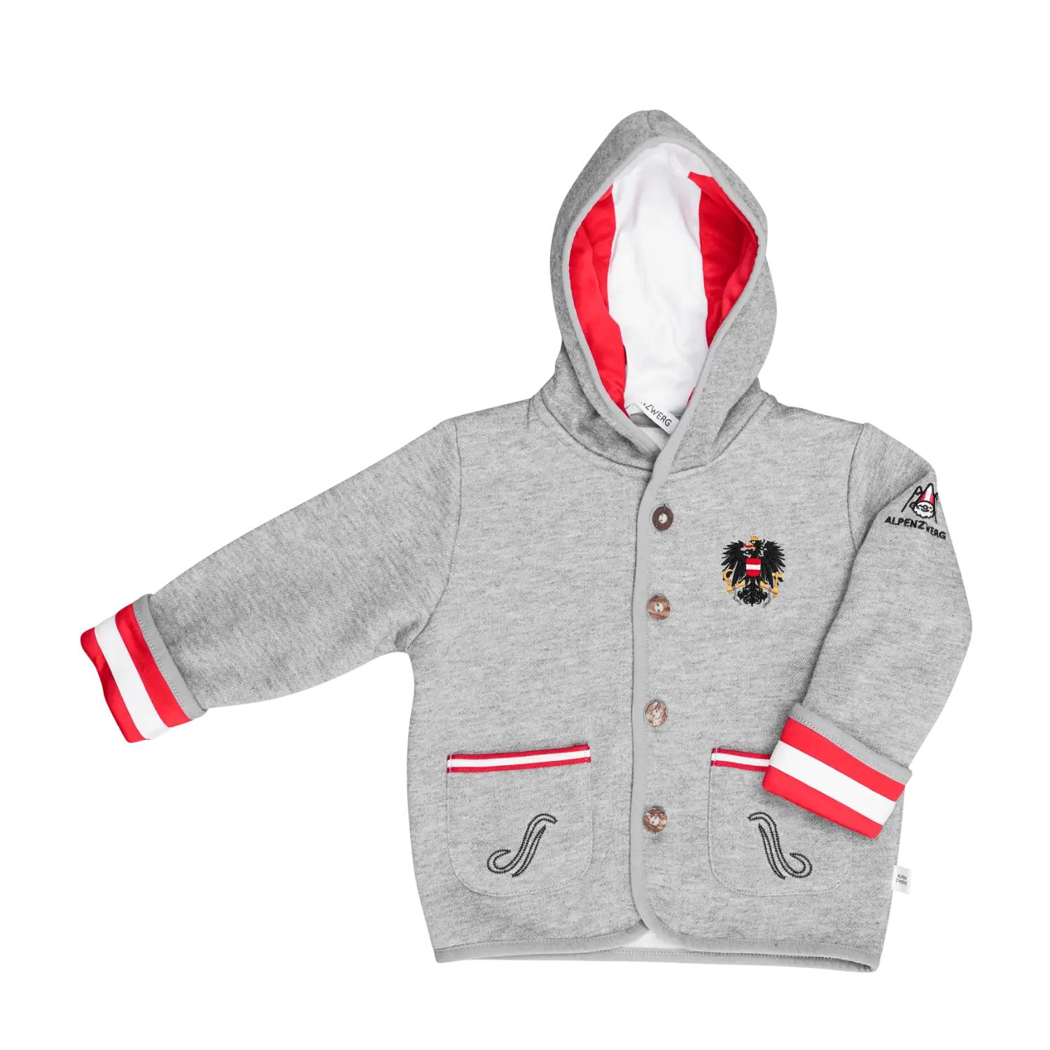 Kinder Trachtenjacke Österreich Adler