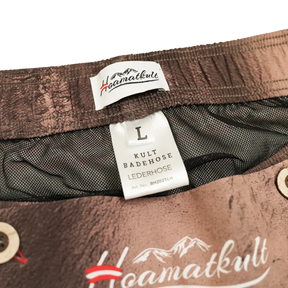 Kult Badehose Lederhose Hoamatkult