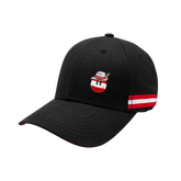 Kult Smiley Cap schwarz