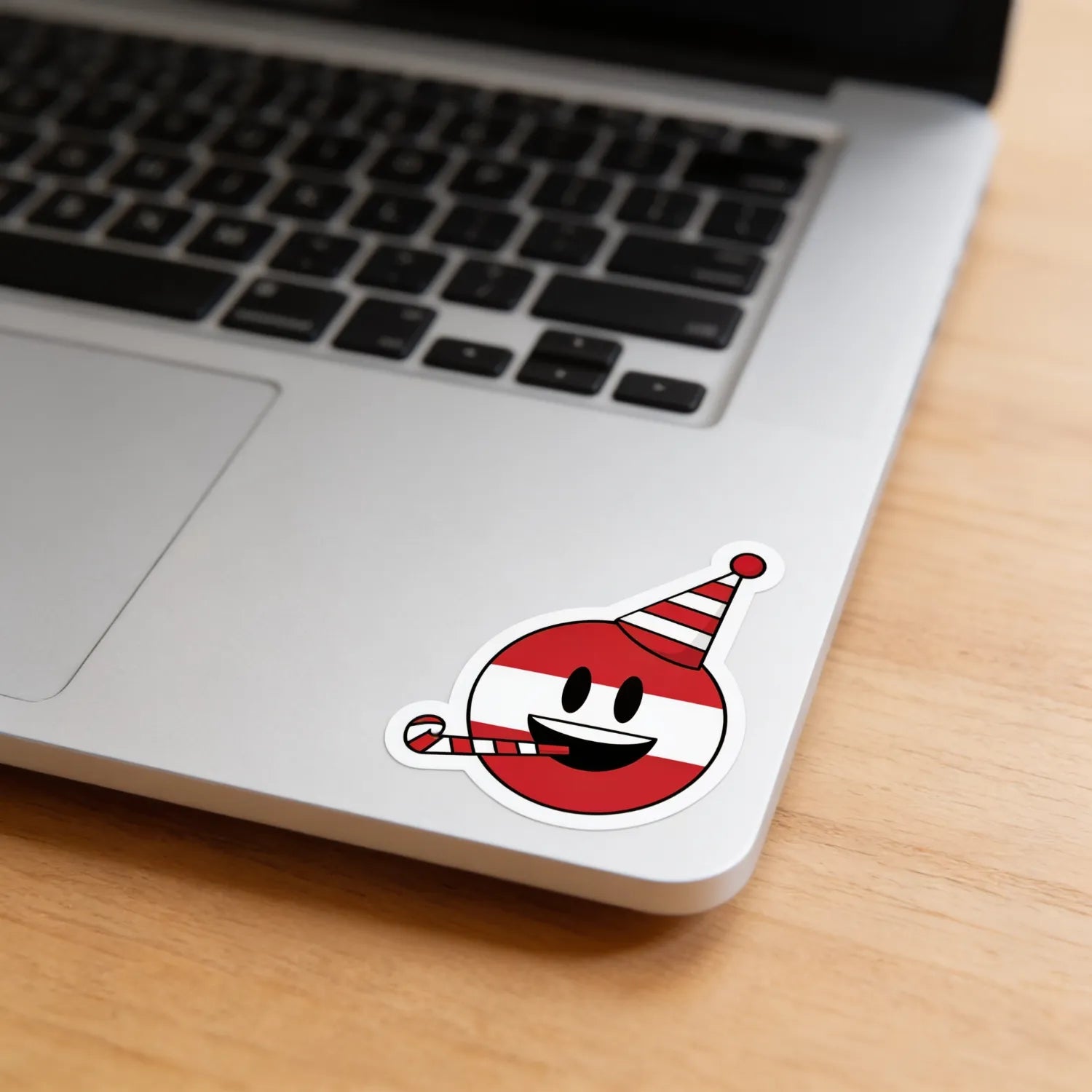 Kult Smiley Geburtstag Sticker Laptop