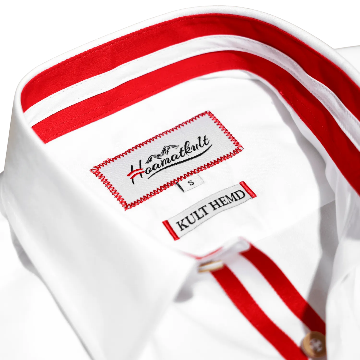 Kult Österreich Hemd - Weiss