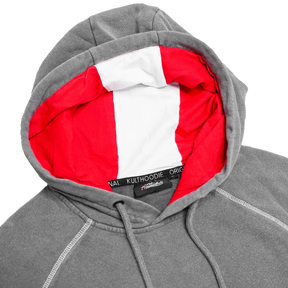 Österreich Adler Vintage Hoodie - Hellgrau