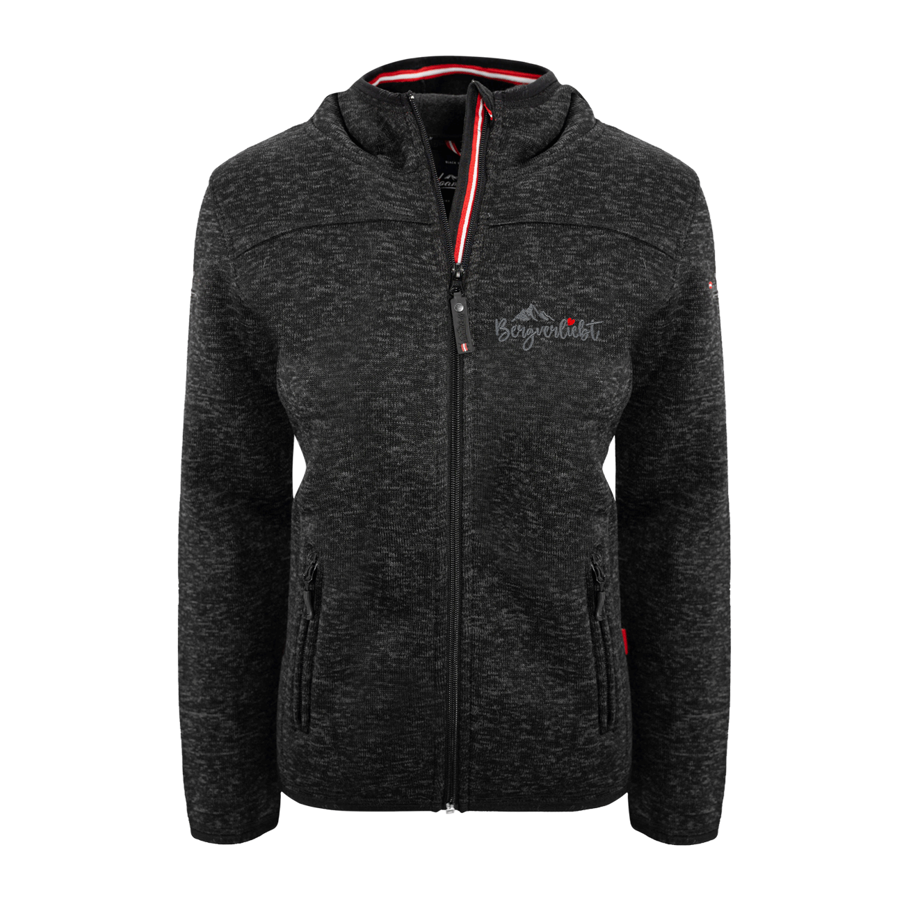 Kultjacke Damen schwarz Bergliebe