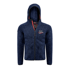 Kultjacke mit Kapuze - Ski Österreich Fahne