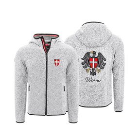 Wien Kultjacke mit Kapuze - Das Original