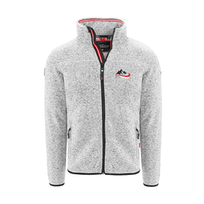 Kultjacke hellgrau Herren Ski Stick