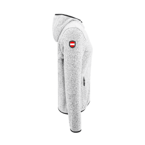 Kultjacke hellgrau seitlich