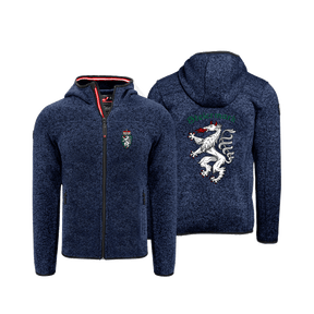 Steiermark Kultjacke mit Kapuze - Dunkelblau