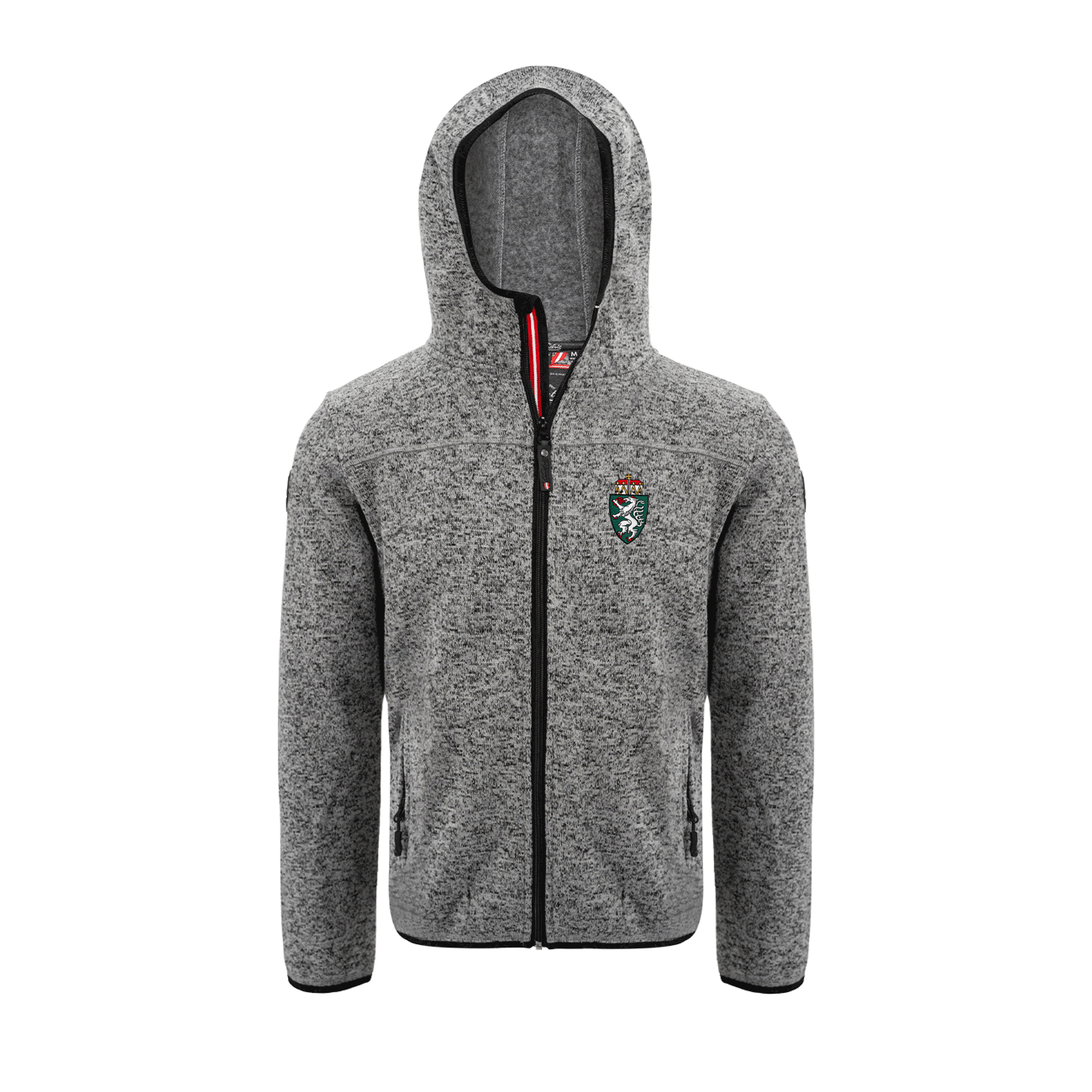 Steiermark Kultjacke mit Kapuze - Dunkelgrau