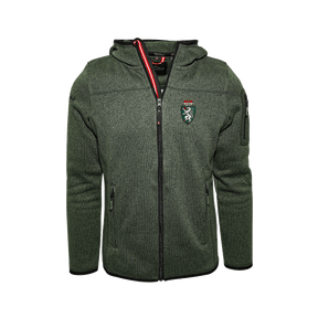 Steiermark Kultjacke mit Kapuze - Dunkelgrün
