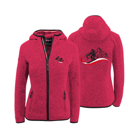 Kultjacke mit Kapuze - Berg/Skifahrer