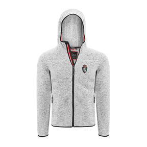 Steiermark Kultjacke mit Kapuze - Hellgrau