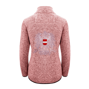 Kultjacke Strickfleece Rosa Damen