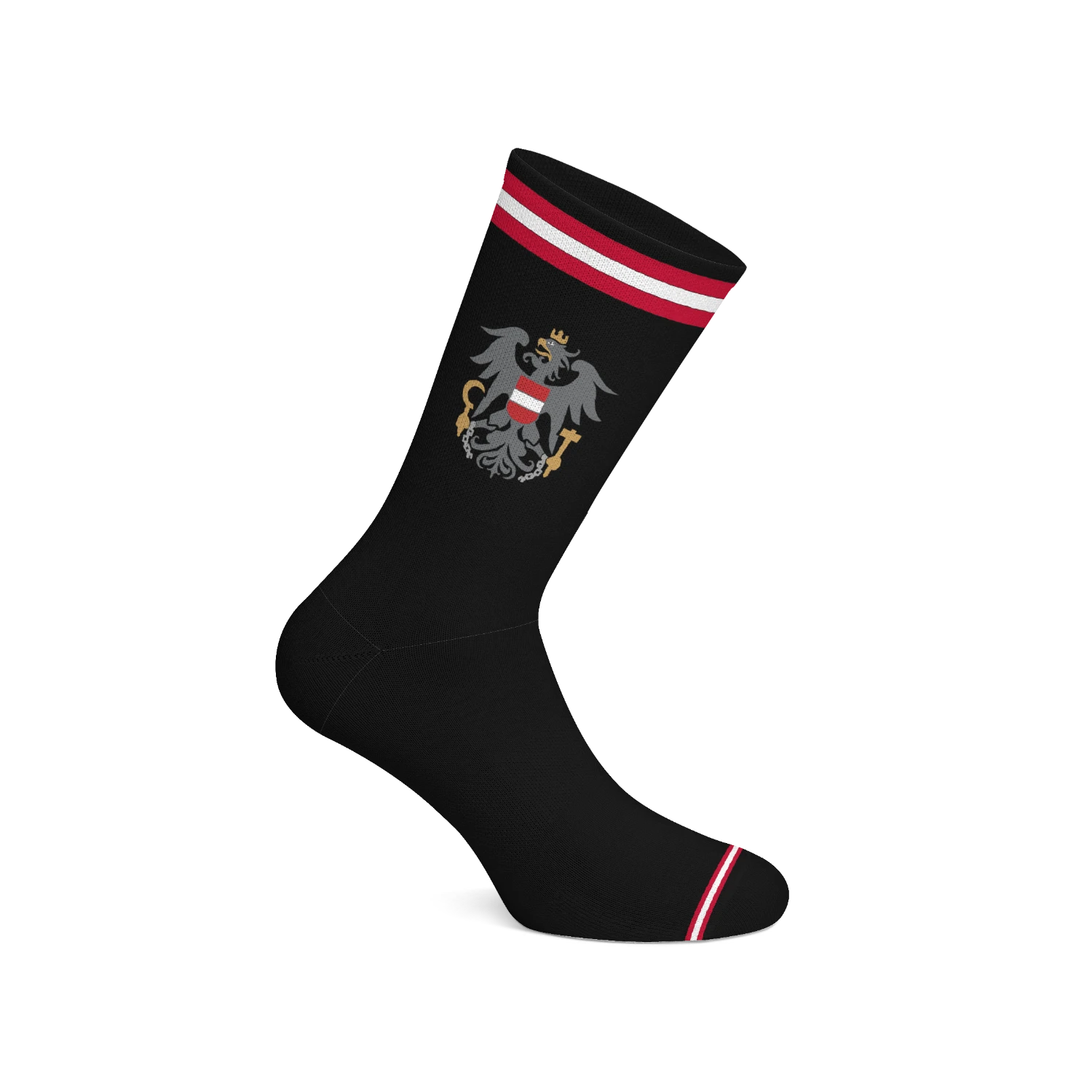 Kultsocken Österreich Adler schwarz